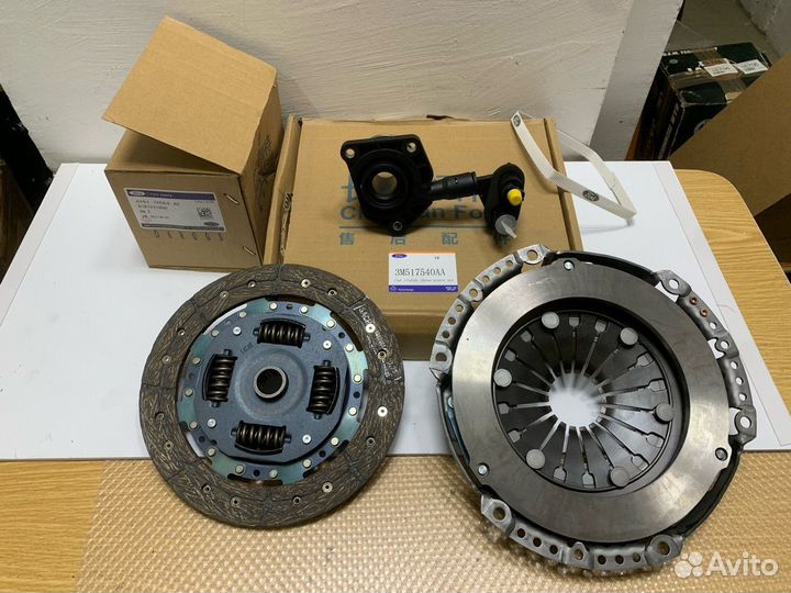Комплект сцепления Ford Focus II 1,8/C-Max Duratec
