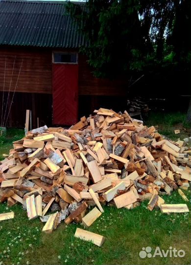 Дрова колотые от 1 куба