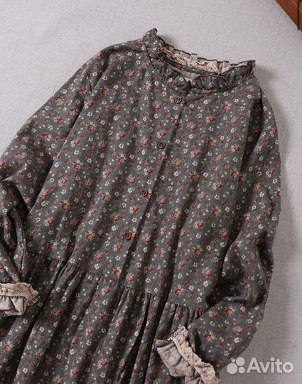 Платье в стиле бохо оверсайз новое