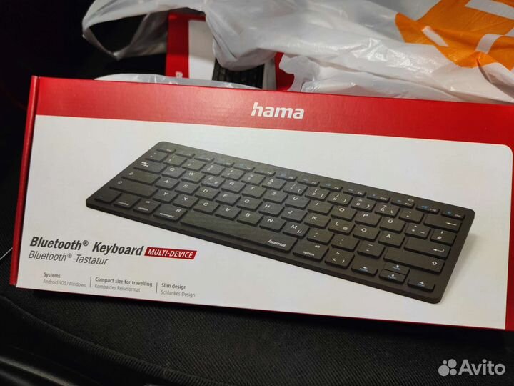 Клавиатура беспроводная hama