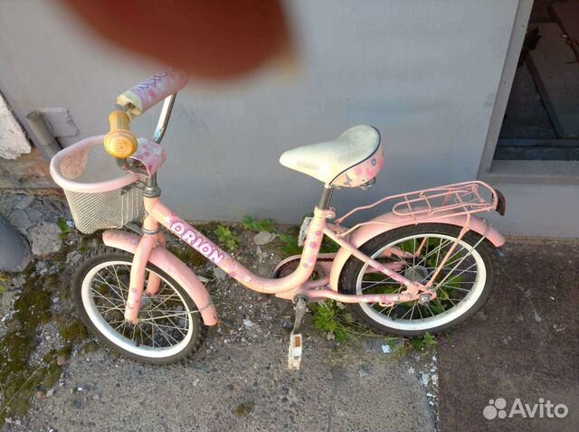 Детский велосипед, диаметр 16 см