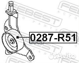 Ролик натяжной 0287-R51