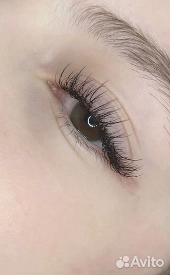 Наращивание, Ламинирование ресниц