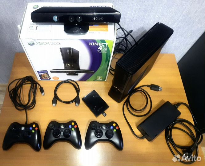 Xbox 360 slim freeboot kinect, аксессуары для xbox