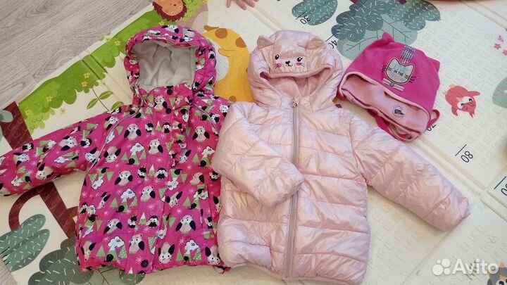 Детские вещи на девочку пакетом 86 92