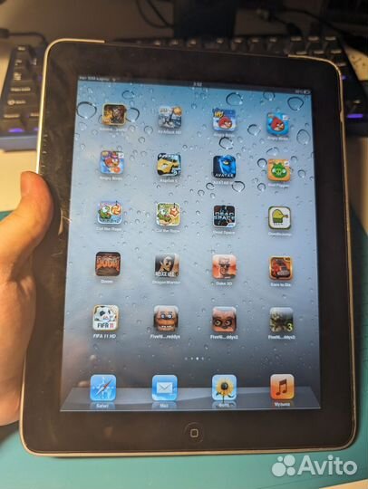 iPad 1 32Gb много игр мод звонилка