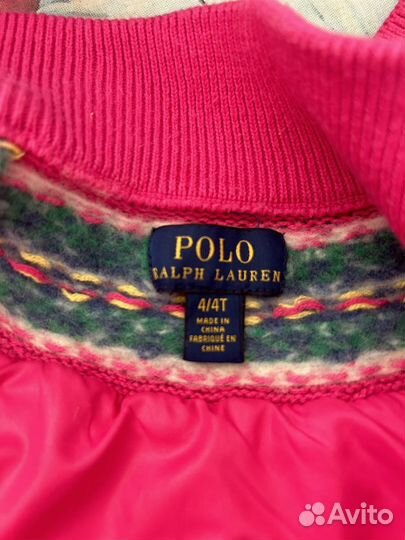ККуртка-жакет детская с рукавом Polo Ralph Lauren