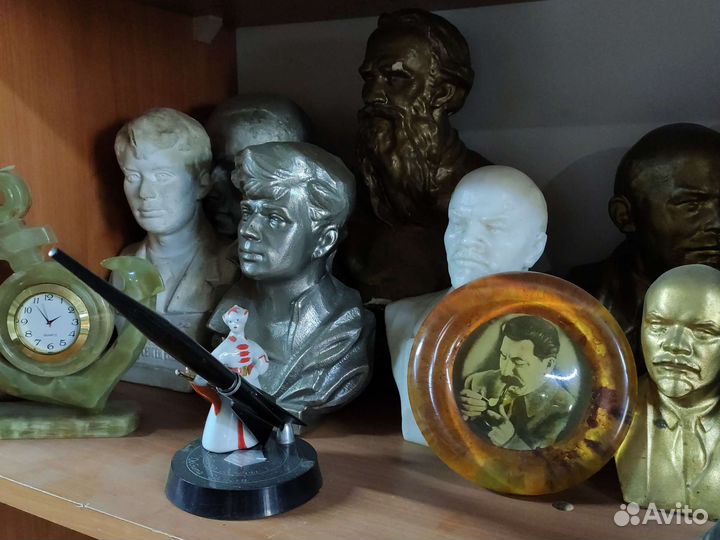 Бюсты из бронзы Ленин, Дзержинский, Наполеон