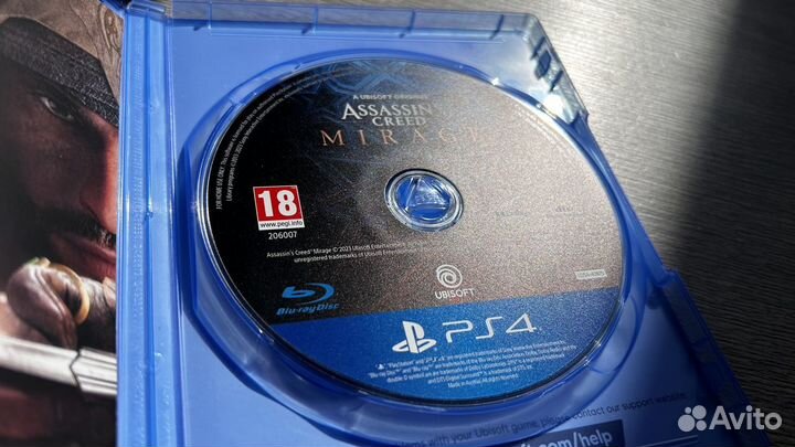 Assassins creed mirage ps4 диск