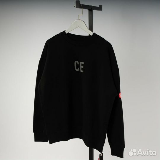 Свитшот cav empt новый чёрный cavempt