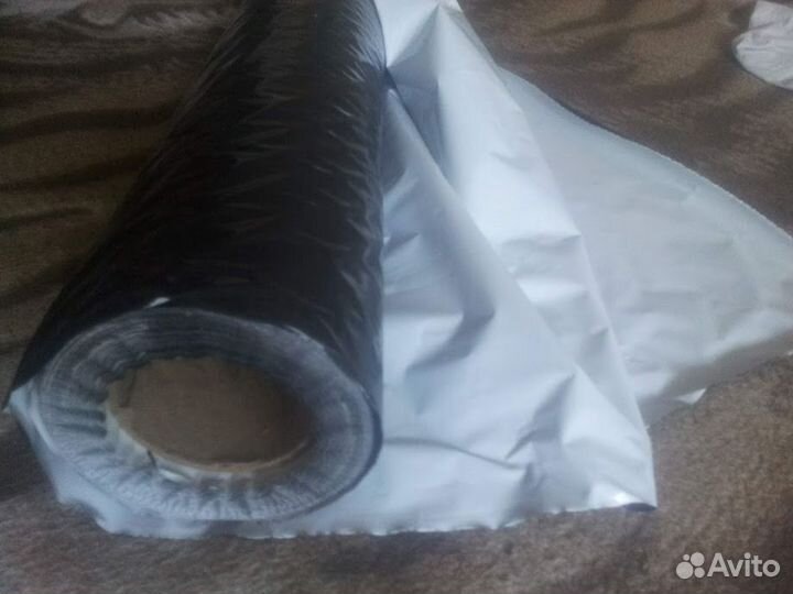 Мульчирующая пленка ч/белая для растений, 1.2х50