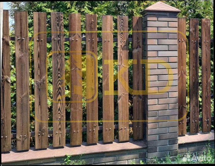 Доска для забора оптом