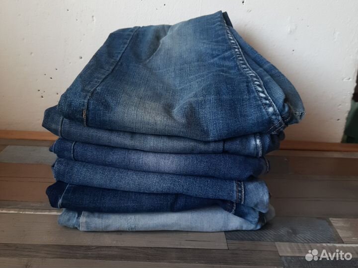 Джинсы для рукоделия 6 штук