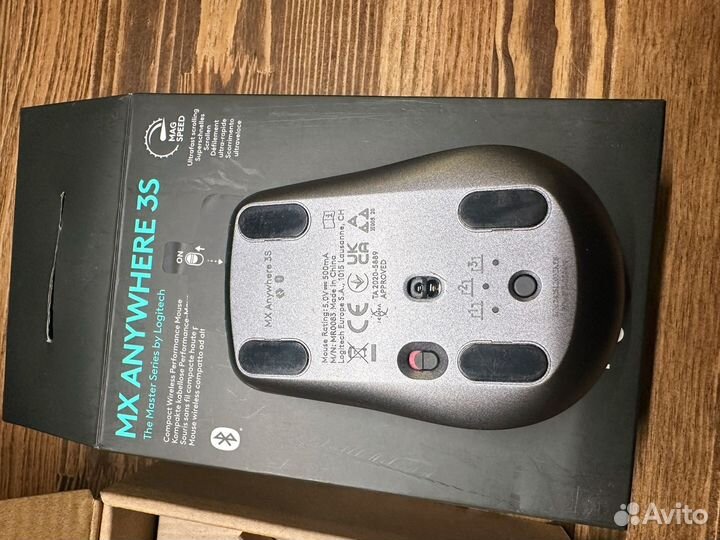 Беспроводная мышь logitech mx anywhere 3s