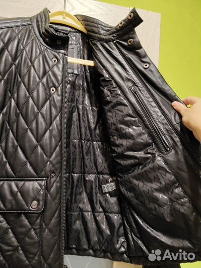 Кожаная куртка мужская