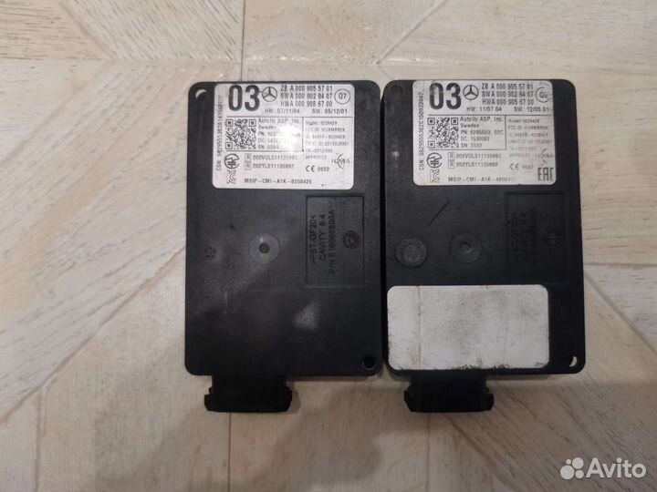 Mercedes радарный датчик слепых зон