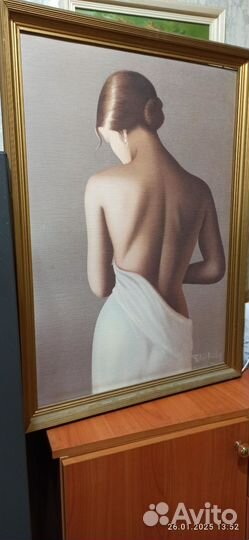 Интерьерная картина большая бу