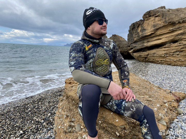 Гидрокостюм C4 Extreme Camo 3 мм, только куртка