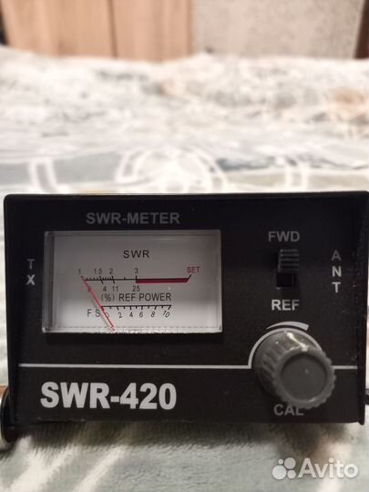 Ксв-метр SWR 420 с кабелем в комплекте