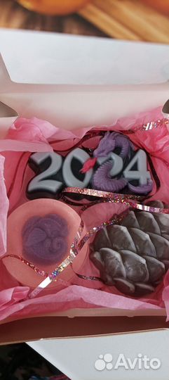 Мыло ручной работы. Новогодний подарок