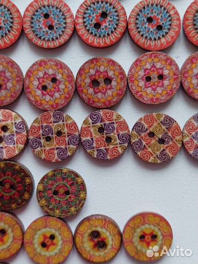 Наборы пуговиц для декора