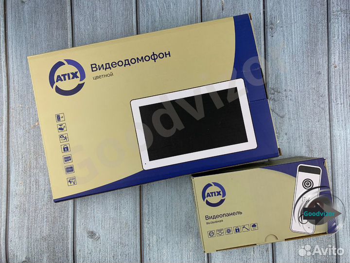 Видеодомофон с wifi комплект