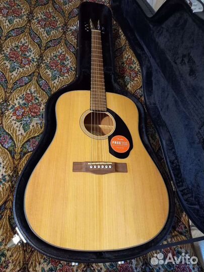 Акустическая гитара fender CD-60 S