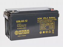 Аккумулятор General Security GSL 65-12