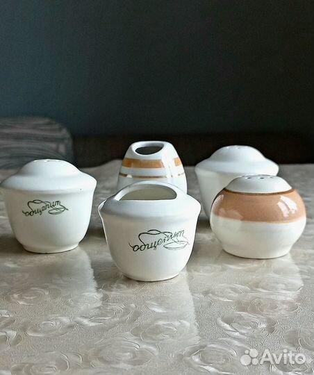 Солонка и перечница СССР