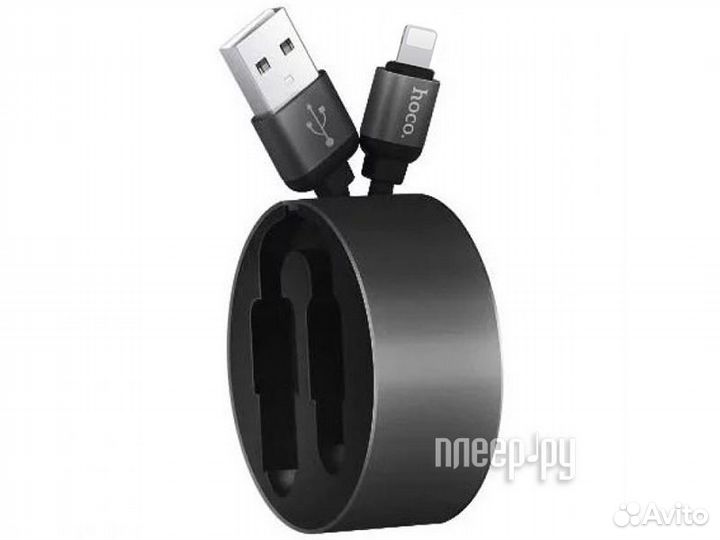 Hoco U23 Resilient USB - Lightning 92cm Black