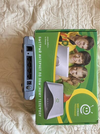 TV приставка WEB stream модем adsl2