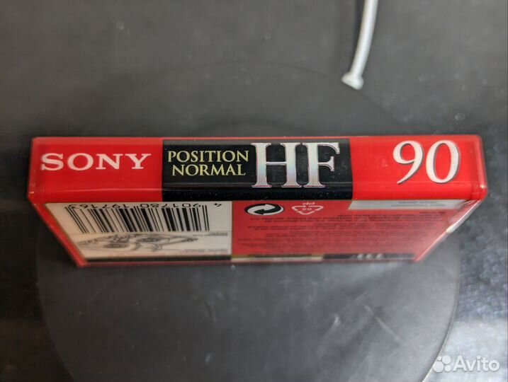 Аудиокассета Sony HF 90 (1996)