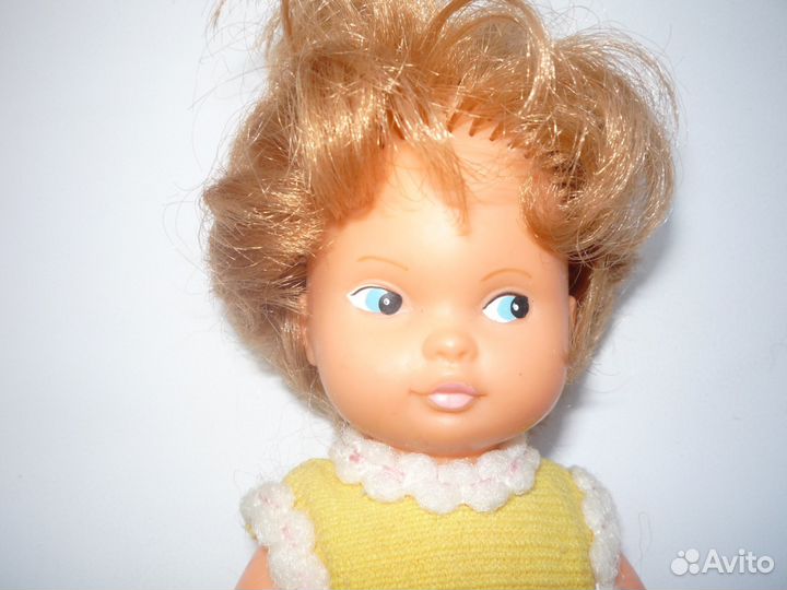 Кукла старинная времен СССР резиновая