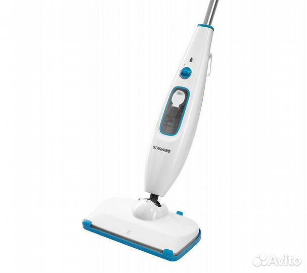 Швабра паровая Starwind SSM5333 1300Вт белый/голуб