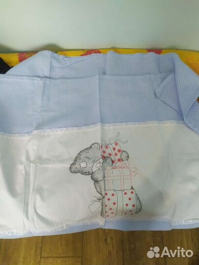 Комплект постельного белья в детскую кроватку