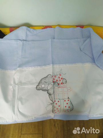 Комплект постельного белья в детскую кроватку