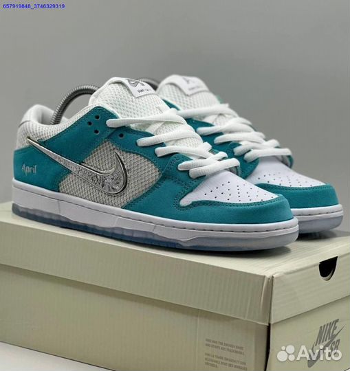 Nike SB Dunk Low голубые (Арт.30295)