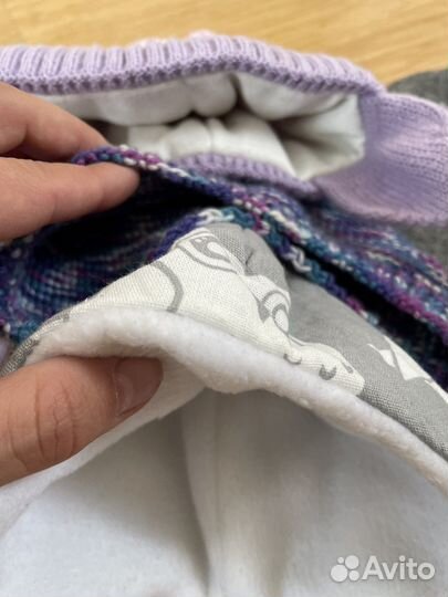 Шапочки для девочек 0-6мес