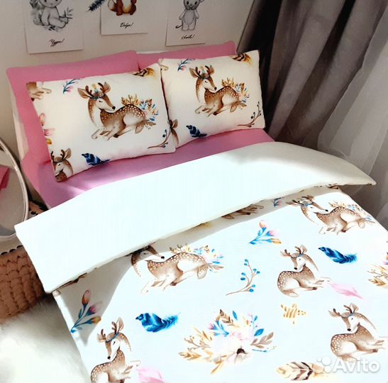 Постельное белье для кукол в наличии