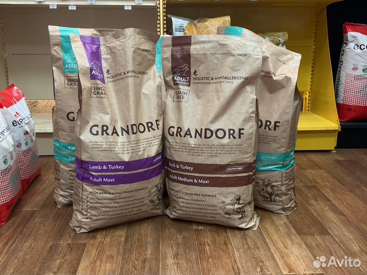 Грандорф (grandorf) сухой корм для собак 3кг/10кг