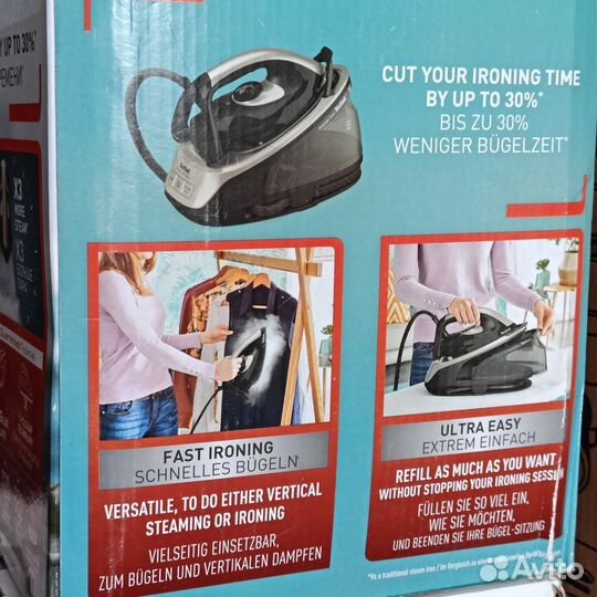 Парогенератор утюг паровой Tefal Новый