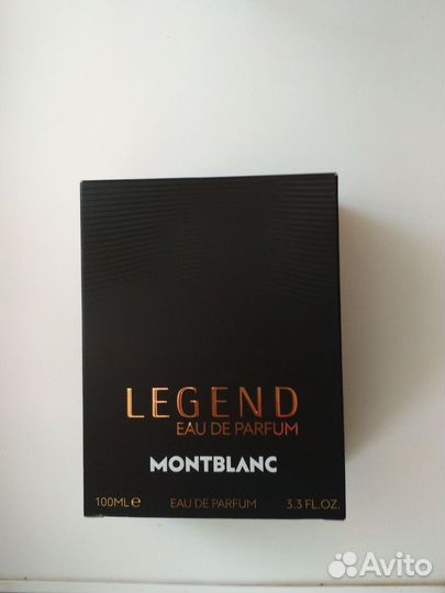 Коробка от туалетной воды Montblanc