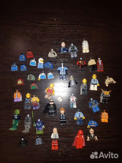 Lego star wars ninjago minecraft минифигурки