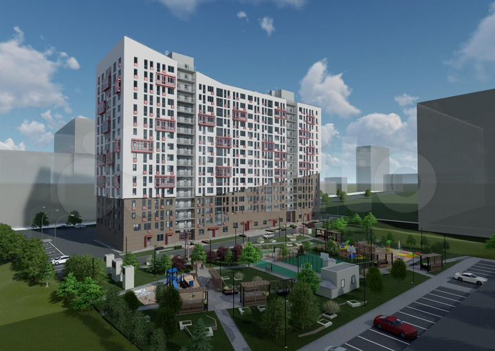 2-к. квартира, 67,5 м², 16/16 эт.