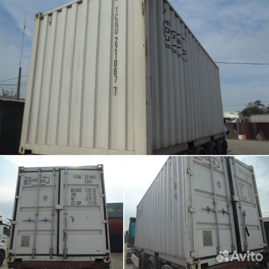 Морской контейнер 40 футов, бу и новый