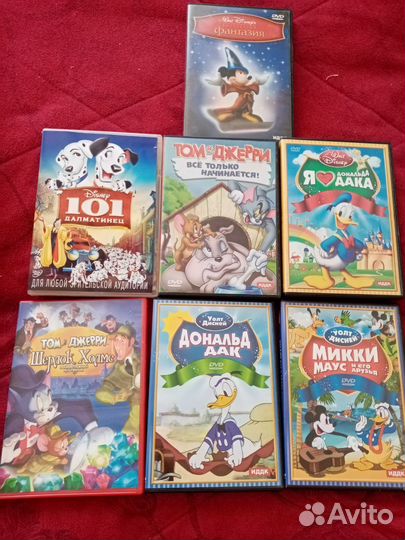 Диски DVD Интересные мультфильмы 3+ Книжки 3+ Сказ