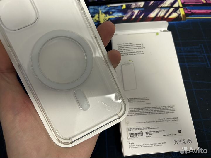 iPhone 13 Clear Case MagSafe оригинал
