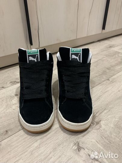 Кроссовки зимние puma с мехом