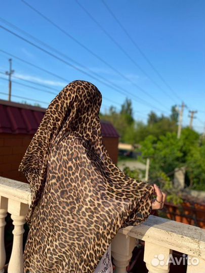 Шарф с пришитой бонькой