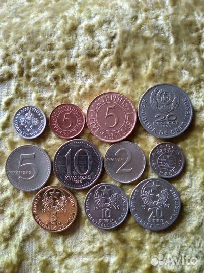 Монеты Африки 1 часть